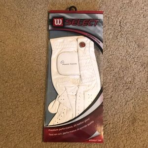 Wilson all-leather golf glove
